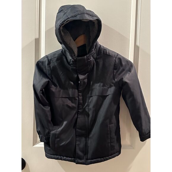Cat & Jack Parka Boys Toddler Puffer & Fleeced Lined Jacket with Hood Size XS - Picture 1 of 14
